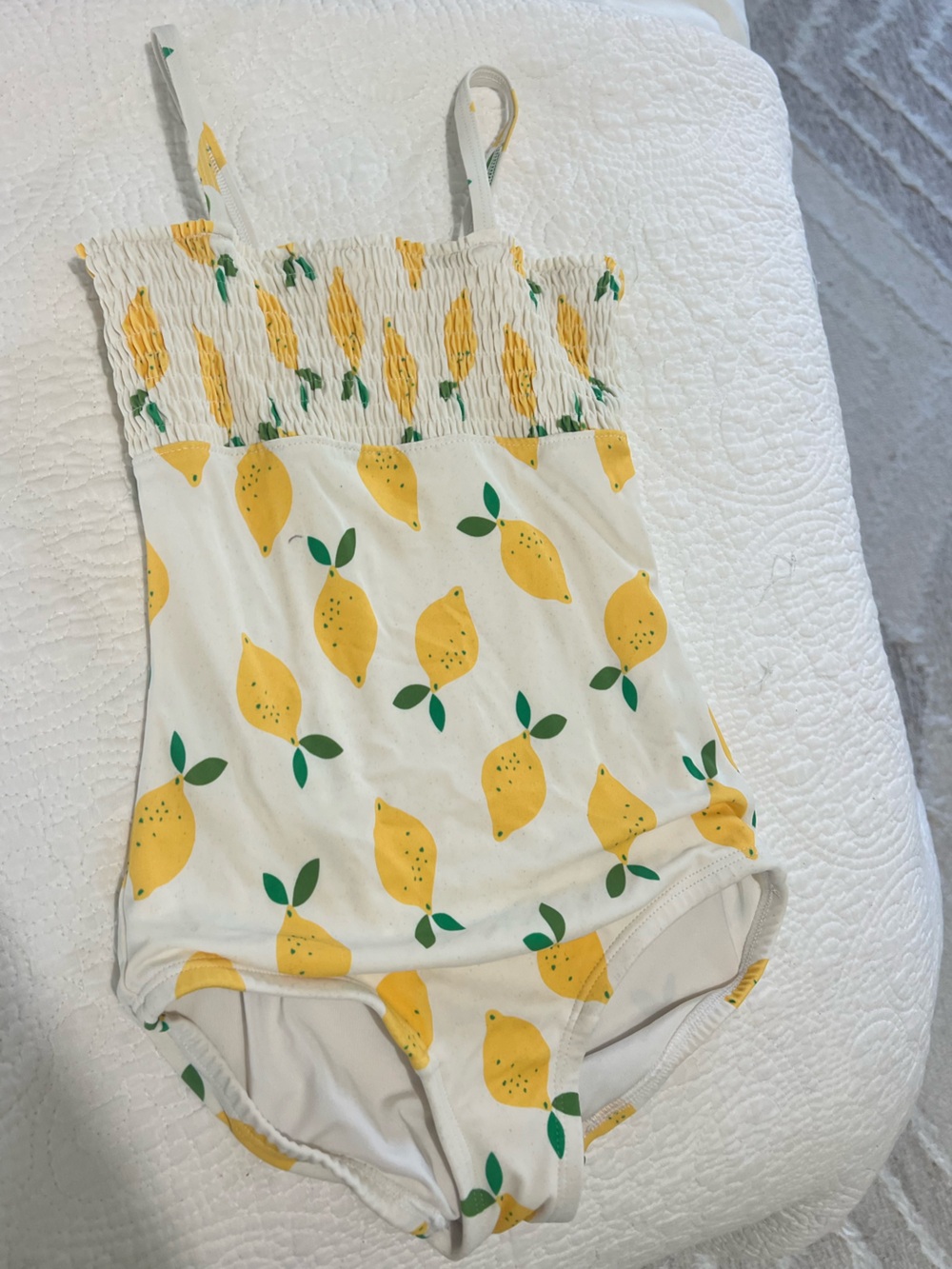 Hanna Andersson Lemon Swimsuit